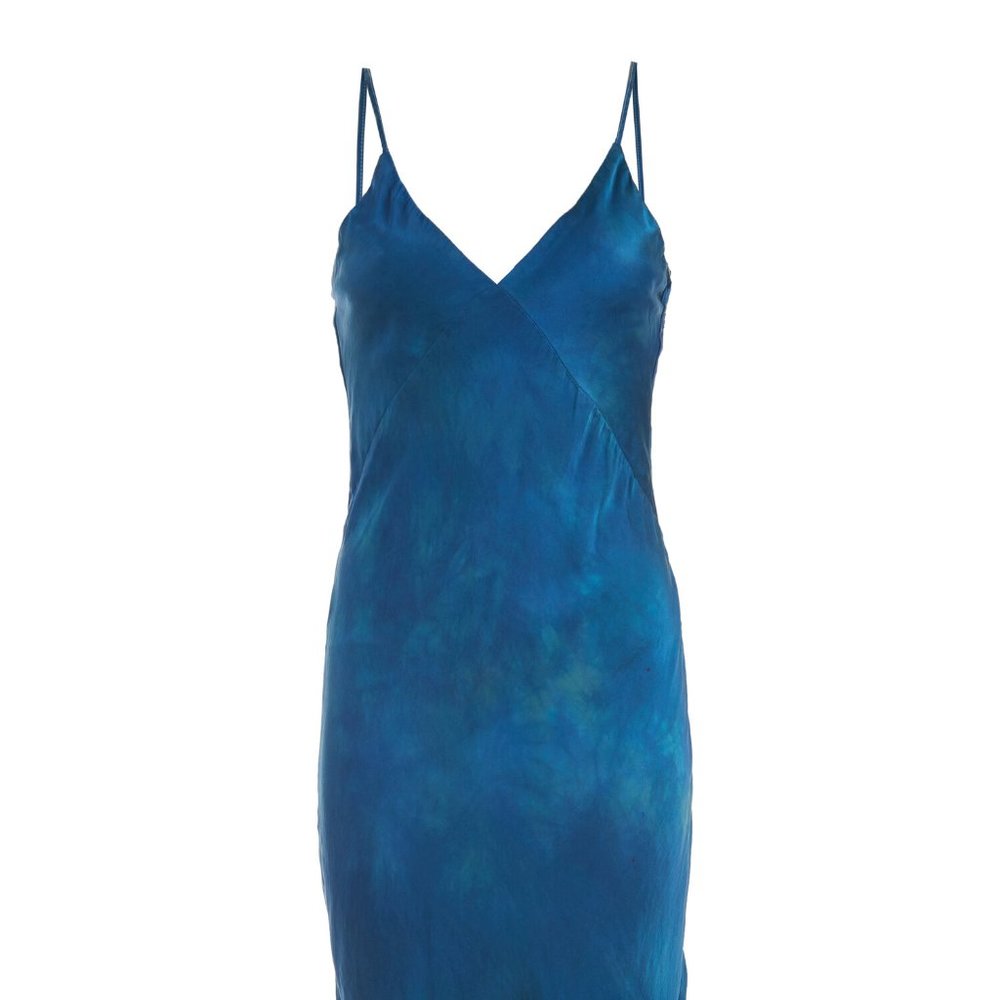 NWT - SVNR SILK DRESS - Hand-dyed Inigo